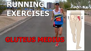 Home Exercises 20 Gluteus Medius Exercises for Runners [upl. by Akessej]