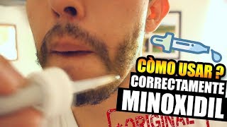 Cómo usar minoxidil Kirkland barba VICTOR CABALLERO [upl. by Eutnoj86]