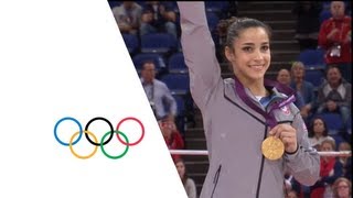 Alexandra Raisman Wins Artistic Floor Exercise Gold  London 2012 Olympics [upl. by Mordy]