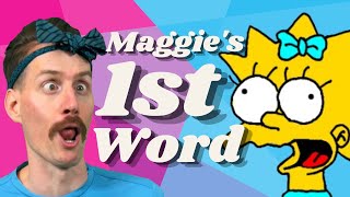 Maggie’s First Word 🗣 [upl. by Arykat]