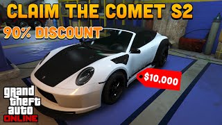 GTA Online Comet S2 Cabrio Salavge Robbery [upl. by Eecyac302]