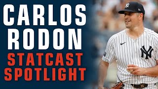 Carlos Rodon Team Speed Giancarlo Stanton Voicemails  Yankees Statcast Report [upl. by Hapte]