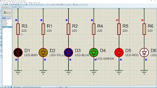 Jeux de lumière et Chenillard a LED Arduino [upl. by Eldora37]