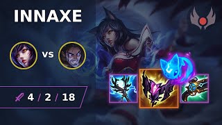 Innaxe  Ahri MID vs Sylas  EUW GRANDMASTER  LOL Season 2024 [upl. by Kilk]