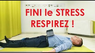 Les meilleurs exercices de respiration couché élimine stress et anxiété [upl. by Nnylidnarb]