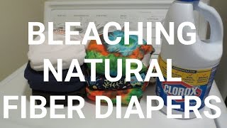 BLEACHING NATURAL FIBER DIAPERS [upl. by O'Hara705]