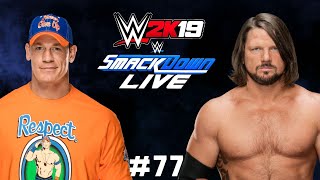 WWE 2k19 Universe Mode  Episode 77  Smackdown [upl. by Traggat]