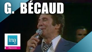 Gilbert Bécaud quotUn homme heureuxquot live officiel  Archive INA [upl. by Euqinor]