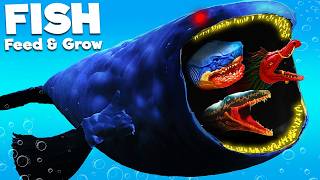 NOUVEAU BLOOP SOMBRE vs MEGALODON PRÉHISTORIQUE  Feed amp Grow Fish [upl. by Eenrahc425]