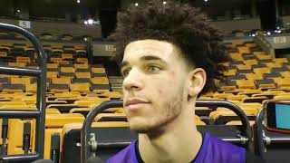 Lonzo Ball comments on LiAngelo Balls arrest for shoplifting in China  ESPN [upl. by Neidhardt]