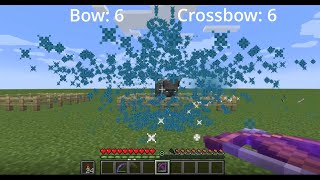 Bow vs Crossbow with Firework Rockets Which can do the most damage [upl. by Amada554]