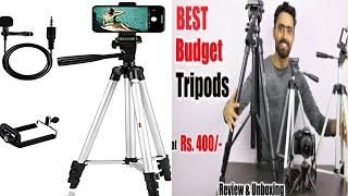 NAFA 3110 Portable Tripod with Mobile holder Tripod 3110 setup Tripod with mobile holder unboxing [upl. by Andromeda]