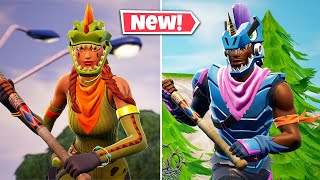 New SAURA amp BRITE HUNTER Skins In Fortnite  Gameplay amp Review [upl. by Kaspar]