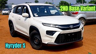 Toyota Hyryder S Detailed Review 👌 2025 Variant [upl. by Theis]