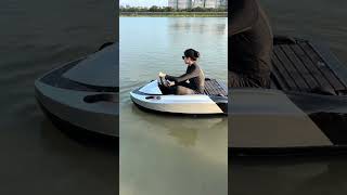 Kart Boat， flexible easy to transport RUSHWAVE jetsurfboard kart Boat [upl. by Akenna]