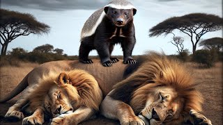 Even Lions Are Afraid Of Honey Badgers [upl. by Kelsy]