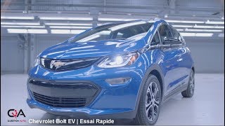 2017 Chevrolet BOLT EV  Essai Rapide [upl. by Jasisa]