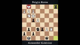 Feigin Movsa vs Alexander Alekhine  Hastings England 1936 [upl. by Figueroa833]