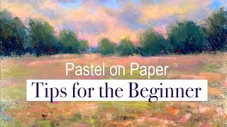 BEGINNER Pastel Painting Lesson amp Check out my New Blending Tool [upl. by Kei]