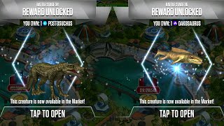 POSTOSUCHUS VS DAKOSAURUS UNLOCKED  HT GAME [upl. by Aerbua220]