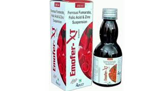 Emofer XT SYRUP Ferrous Fumarate Folic Acid amp Zinc Suspension Syrup [upl. by Liag58]