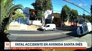 Fatal accidente en Avenida Santa Inés Viña del Mar [upl. by Isbel]