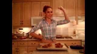 How to Bake Cornmeal Crusted Chicken Drumsticks Cooking with Kimberly [upl. by Tica]