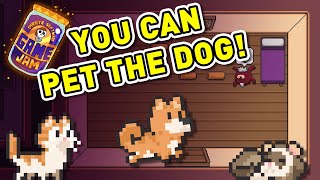 Making a Game Where You CAN Pet the Dog  Pirate Software Game Jam Devlog [upl. by Llertnek]