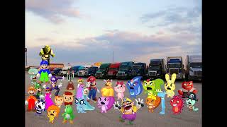 Wario Dies Angry Gets Into A Fight Him Truck Stop [upl. by Atiuqat]