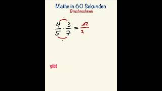 Achtung beim Bruchrechnen So multiplizierst Du Brüche richtig Mathe lernen mit Mathetipps 🧮🫶🏻 [upl. by Luhar54]