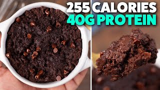 Cottage Cheese Brownie  High Protein Microwave Dessert [upl. by Tamma]