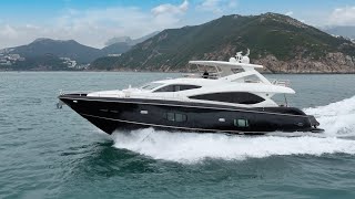 Sunseeker 86  263m 86  Luxury Yacht in Hong Kong For SALE [upl. by Euqinamod8]