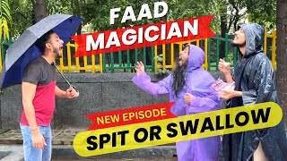 FAAD MAGICIAN SPIT OR SWALLOW  RJ Abhinav [upl. by Kinimod]