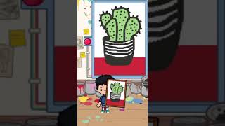 Aesthetic Toca Boca Paintings  Cactus Short [upl. by Ellecrad]