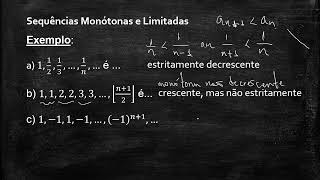 3 Sequência monótona e limitada [upl. by Gellman]