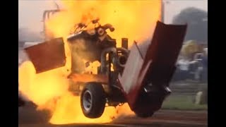 Tractor Pulling Fails Crashes amp Explosions [upl. by Chancelor896]