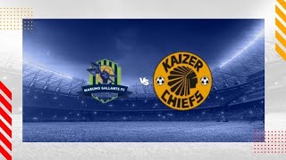 Kaizer Chiefs vs Marumo Gallants FC South Africa Premier Soccer League football team match today [upl. by Levenson]