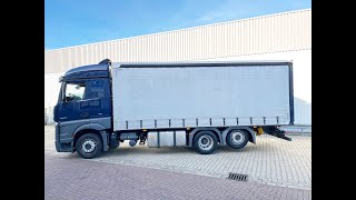 DAIMLERBENZ Actros 2540 L 6x2 Liftachse EdschaVerdeck StreamSpace [upl. by Magdala667]