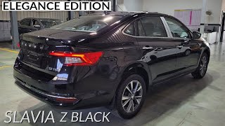 2024 Skoda Slavia Elegance Edition  All New Black Colour with New Features  15 Tsi  Full Review [upl. by Lagas]