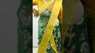 Saree draping tutorial for beginners  Latest saree draping step by step  Sari wear [upl. by Christiana256]