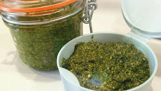 Pesto di basilico a modo mio [upl. by Maffa]