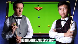 Zhou Yuelong vs Dominic Dale Northern Ireland Snooker Open 2024 Snooker Live decider Frame [upl. by Baldridge832]