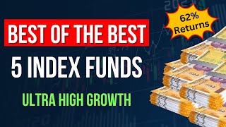 TOP 5 Ultra High Growth Index Funds to Invest for Long Term 2025 🚀 [upl. by Atinav]