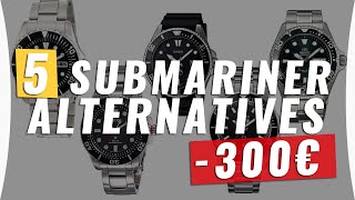 Rolex Submariner  5 alternatives pas chères [upl. by Mada424]