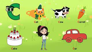 Learn the Letter ‘C’ with Fun Words and Characters  Preschool ABC Learning Videoeducation [upl. by Burnett]