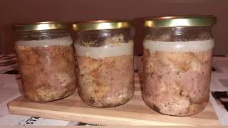 MIĘSO WEKOWANE W SŁOIKACH JAK KIEDYŚ  REWELACJA 🤤🤤🤤meat in a jar [upl. by O'Connell]