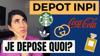 Dépôt de marque  questce que je peux déposer [upl. by Oinolopa]