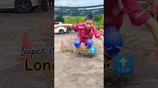 Super Star Long Jump 🔝 longjump pjok fypyoutube shorts [upl. by Hilary500]