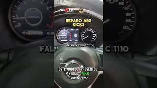 Reparo do ABS  KICKS Falhas  C1111 e C1110 [upl. by Tildie]