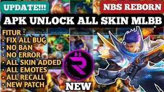 NBS REBORN 2024 LATEST VERSION  INJECTOR ML  APK UNLOCK ALL SKIN MOBILE LEGENDS [upl. by Ettelimay]